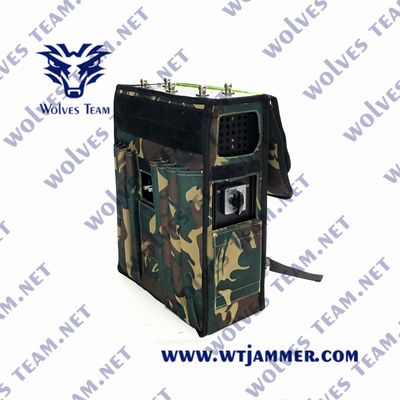 고출력 Manpack Multiband RF 신호 All Cell Phone Jammer