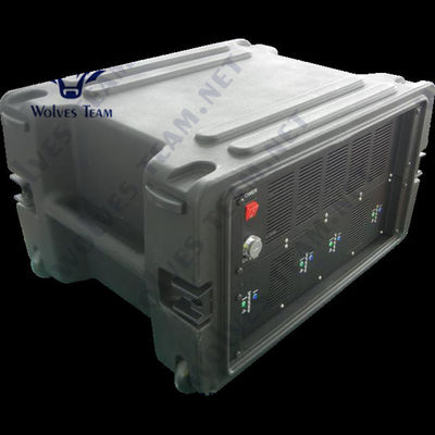 IED 폭탄 군사 차량 WIFI5.8G GPS 휴대 전화 GSM 5G 방해기 IP65 도로 옆 원격 자작 폭발물