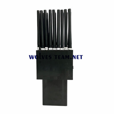 18 대역 휴대용 2G 3G 4G 5G 제머 모든 GPS L1 L2 L5 로저 와이파이 GPS RF 315/433/868MHz 제머 최대 30M