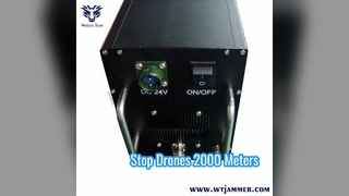 GPS 휴대폰 와이파이 블루투스를 차단하는 300-500미터 50W 신호 방해기 모듈