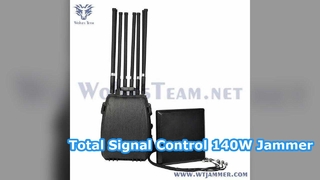 8개 밴드 최대 200W VHF UHF 휴대전화 배낭에 내장된 배터리